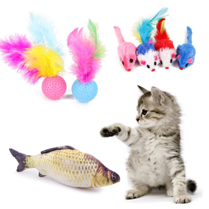LovuPet Ensemble de jouets pour chats-28 pcs-Jouets intelligents pour chats