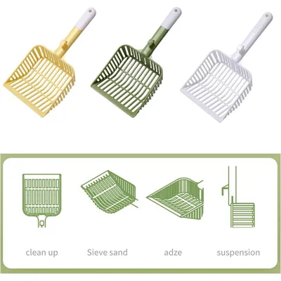 ZENITHMIND Cuillère à sable pour chat, collecteur de fumier de chat