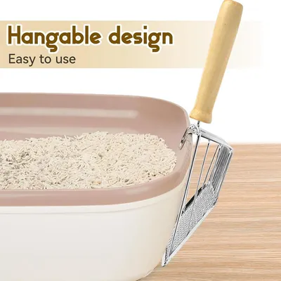 ZENITHMIND Pelle à Llitière pour Chat, Pelle Litiere Chat 26,5*13cm