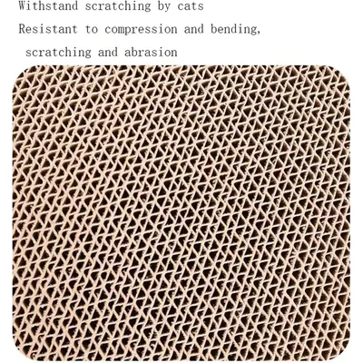 ZENITHMIND Griffoir pour chat - Chaise longue en bois pour chats