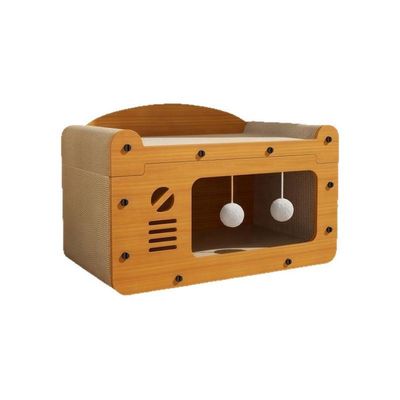ZENITHMIND Lit à griffer pour chat, jouet interactif pour chat