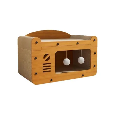 ZENITHMIND Lit à griffer pour chat, jouet interactif pour chat