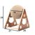 ZENITHMIND Juguete rascador para gatos, cuerda de sisal natural para gatos