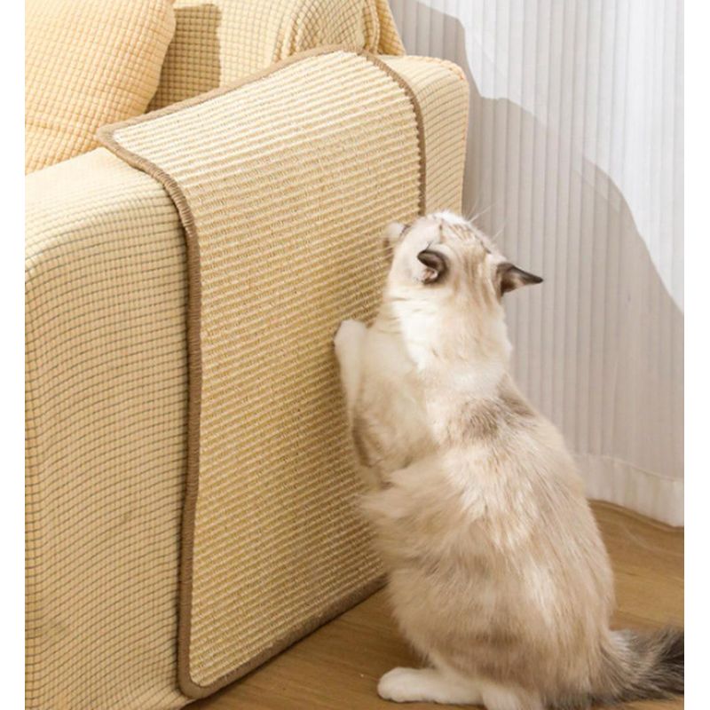 ZENITHMIND Grattoir pour Chat, Tapis Griffoir pour Chat en Sisal