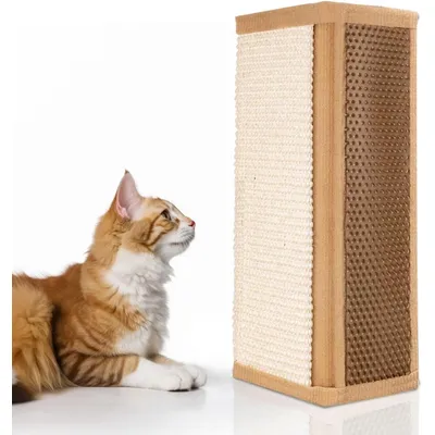 ZENITHMIND Tapis à gratter chat, mur chat scraper chat