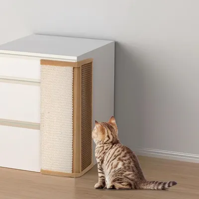 ZENITHMIND Tapis à gratter chat, mur chat scraper chat