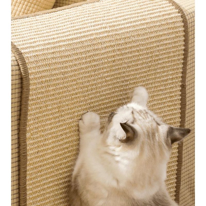 ZENITHMIND Tapis Griffoir pour Chat, Tapis à gratter Sol antidérapant