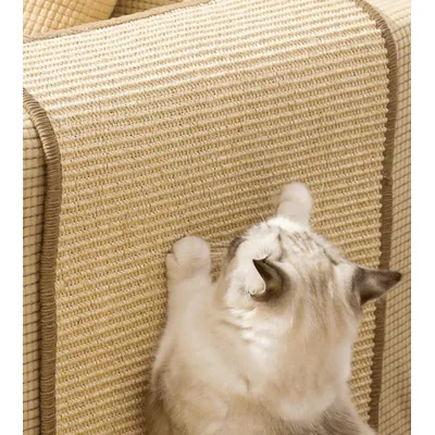 ZENITHMIND Tapis Griffoir pour Chat, Tapis à gratter Sol antidérapant