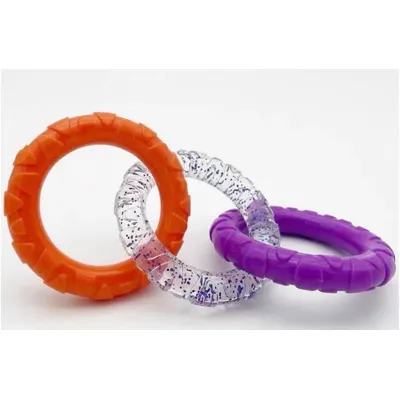 ZENITHMIND Jouets à 3 anneaux pour chiens en plein air