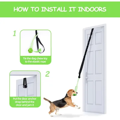LovuPet Jouets en corde pour chiens, jouet interactif à tirer à la corde