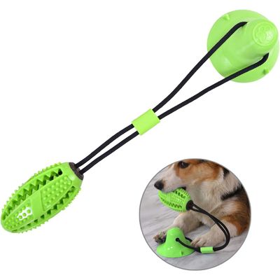 LovuPet Jouet à mâcher pour chien avec ventouse pour mâcheurs agressifs