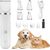 4 en 1 Tondeuse Chien,Sans Fil Silencieuse Fondeuse Toilettage pour Animaux