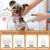 4 en 1 Tondeuse Chien,Sans Fil Silencieuse Fondeuse Toilettage pour Animaux