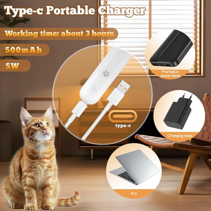 4 en 1 Tondeuse Chien,Sans Fil Silencieuse Fondeuse Toilettage pour Animaux
