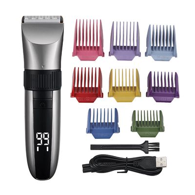 Tondeuse Chien/Chat Pro - Sans Fil, Imperméable, Lame Céramique & LED
