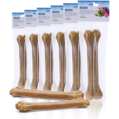 ZENITHMIND Os à mâcher pour chien 20 cm × 6 pièces