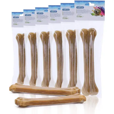 ZENITHMIND Os à mâcher pour chien 20 cm × 6 pièces ZENITHMIND Os à mâcher pour chien 20 cm × 6 pièces