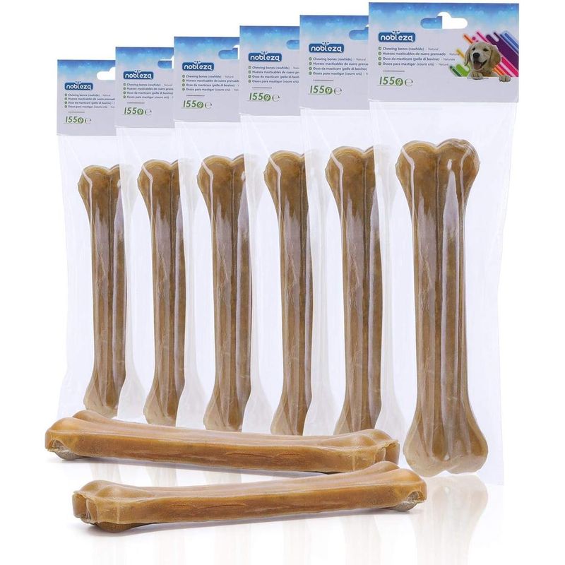 ZENITHMIND Os à mâcher pour chien 20 cm × 6 pièces