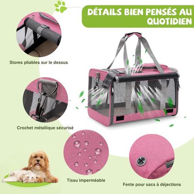 ZENITHMIND Porte-Chien Transporteur de Chat