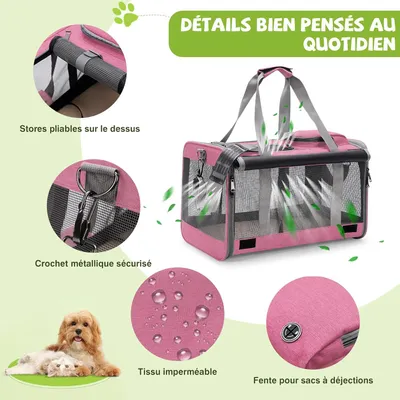ZENITHMIND Porte-Chien Transporteur de Chat ZENITHMIND Porte-Chien Transporteur de Chat