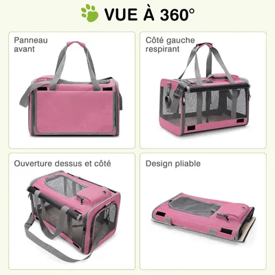 ZENITHMIND Porte-Chien Transporteur de Chat