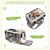 ZENITHMIND Transport pour Chat et Petit Chien (Beige Avoine)