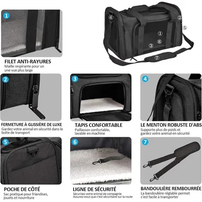 ZENITHMIND Transport Chat Chien