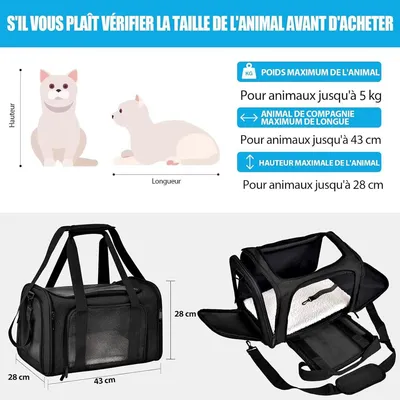 ZENITHMIND Transport Chat Chien