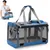 ZENITHMIND Transport Pliable pour Chat et Petit Chien Bleu Ciel