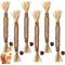LovuPet 6 Pièces Bâtonnets Herbe à Chat,Jouets de Soins Dentaires pour Chat 1 Piece