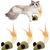 LovuPet 3 Pièces Boule Herbe a Chat, Jouet Chat Comestibles pour Chat