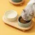 ZENITHMIND Bol en céramique haute pour nourriture et eau pour chat