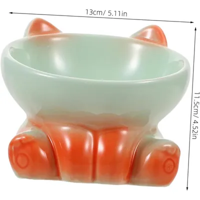 ZENITHMIND Gamelle pour Chat Ceramique