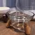 ZENITHMIND Simple surélevé PET Bowl verre réglable haut
