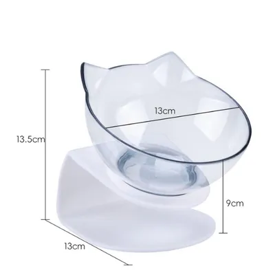 ZENITHMIND Gamelle surélevée pour, nourriture pour chat et eau
