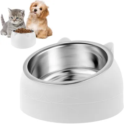 ZENITHMIND Gamelle Chat 200ML en Acier Inoxydable