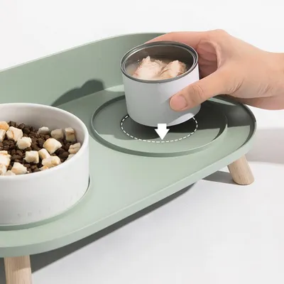 ZENITHMIND Gamelle pour Chat Ceramique