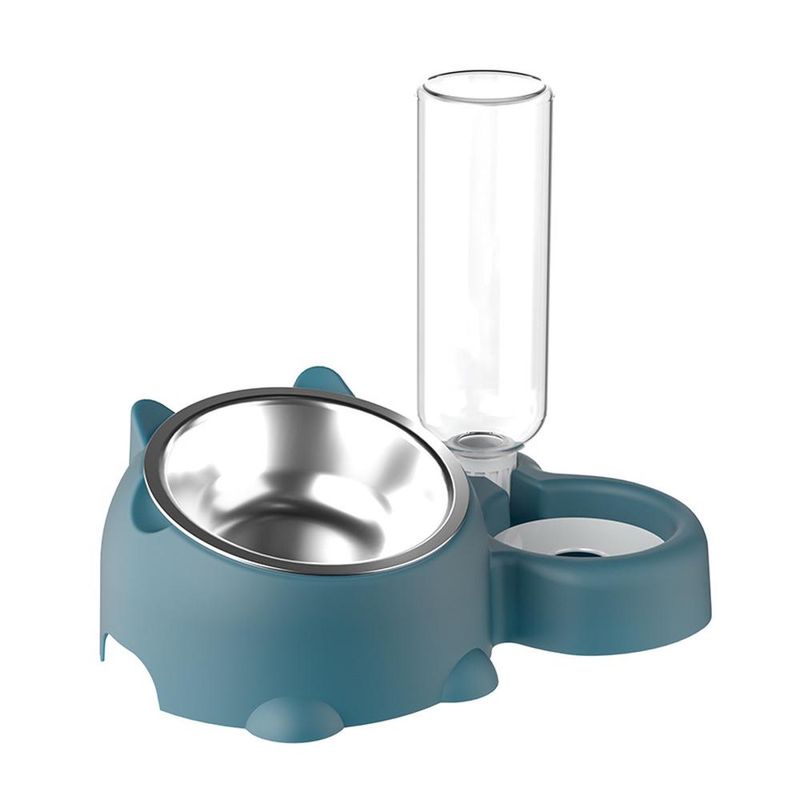 ZENITHMIND Ensemble de gamelle à eau et nourriture pour chat