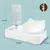 ZENITHMIND Bol d'alimentation pour chat 2 en 1