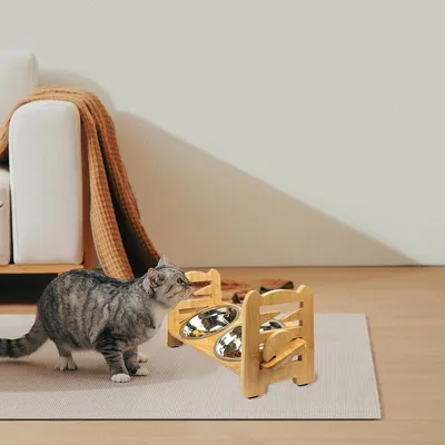 ZENITHMIND Gamelle surélevée pour animal de compagnie