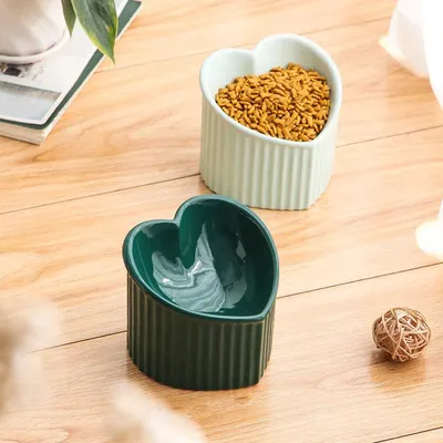 ZENITHMIND Gamelle pour Chat Surélevée Inclinée