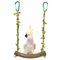 LovuPet Balançoire en Bois pour Perroquet 1 Piece