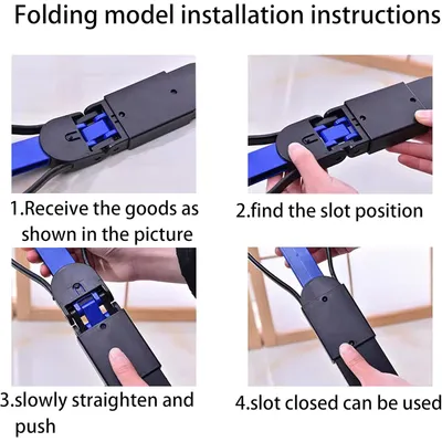 LovuPet Ramasse-crottes portable pour chiens et chats de manche pliable