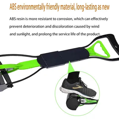 LovuPet Ramasse-crottes portable pour chiens et chats de manche pliable