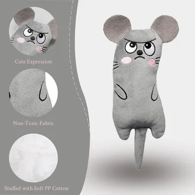 LovuPet 6 Pièces Jouets pour Chats Intérieur+ 10 bâtons molaires