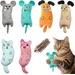 LovuPet 6 Pièces Jouets pour Chats Intérieur+ 10 bâtons molaires