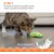 LovuPet Crunchy Pickle Kicker Jouet Dentaire pour Chat Herbe à Chat