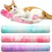 LovuPet 3 Pcs Jouet Chat en Peluche à Chat Peluches d'herbe à Chat Séchée