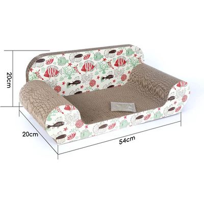ZENITHMIND Grattoir pour chat avec chat menthe