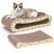 ZENITHMIND Grattoir pour chat 2 en 1,grattoir pour chat avec chat menthe